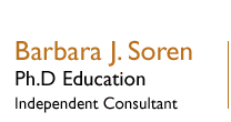 Barbara J. Soren, Ph.D Education, Independant Consultant